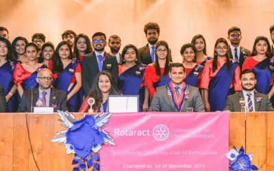 “It was the end of a remarkable journey, and a beginning of another”        The 10th Installation Ceremony of the Rotaract Club of University of Sri Jayewardenepura