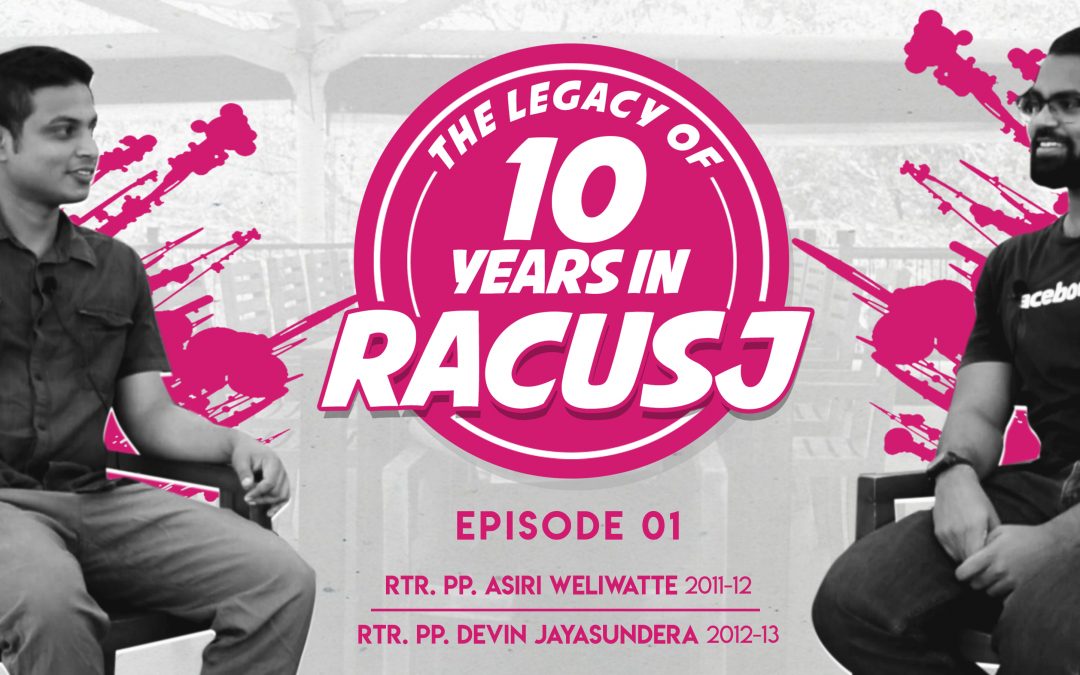 THE LEGACY OF 10 YEARS IN RACUSJ! With Rtr. PP. Asiri Weliwatte and Rtr. PP. Devin Jayasundera.