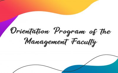 Orientation Program of the Management Faculty