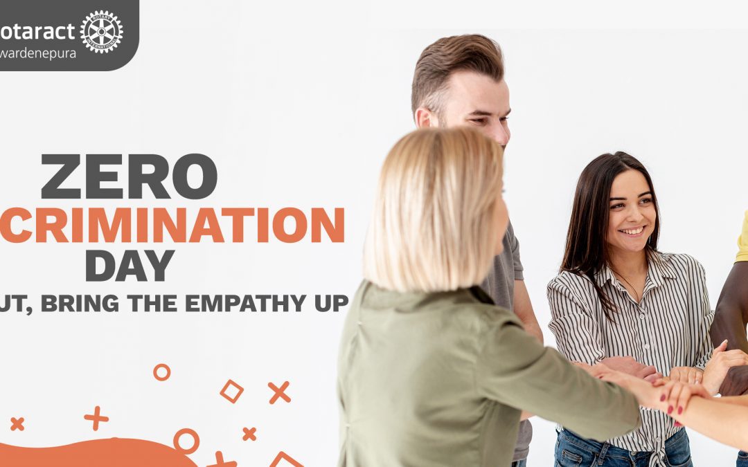 Zero Discrimination Day: Wipeout, Bring the Empathy up