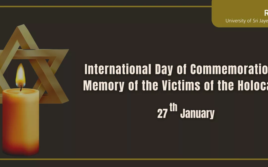 International Day of Commemoration in Memory of the Victims of the Holocaust