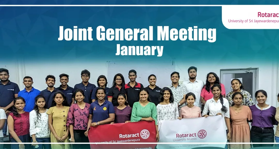 Joint General Meeting – January