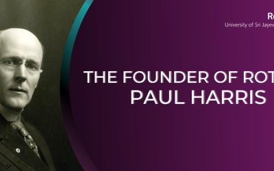 The founder of Rotary – Paul Harris