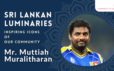 Sri Lankan Luminaries- Mr. Muttiah Muralitharan