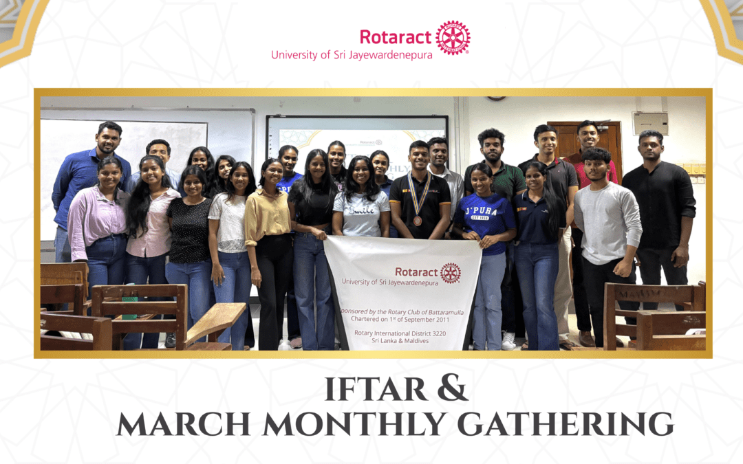 Monthly Gathering & Iftar Celebration – March