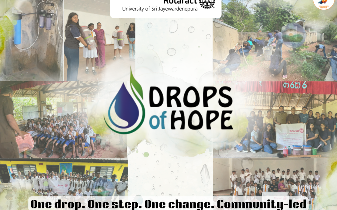 Drops of Hope: A Journey Toward Health, Dignity & Sustainable Change