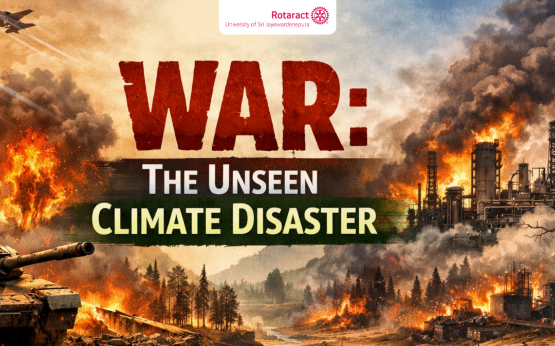 War: The Unseen Climate Disaster