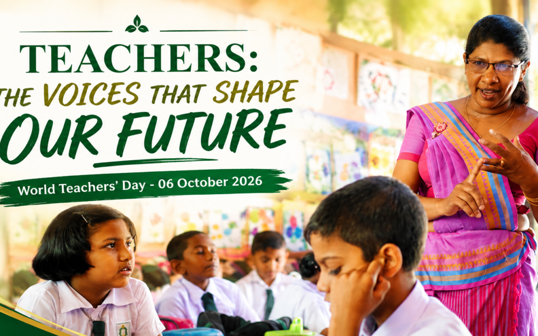 TEACHERS: THE VOICES THAT SHAPE OUR FUTURE